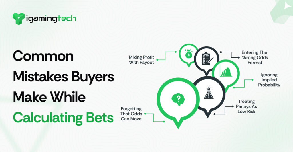 Common Mistakes Buyers Make While Calculating Bets - iGaming Tech